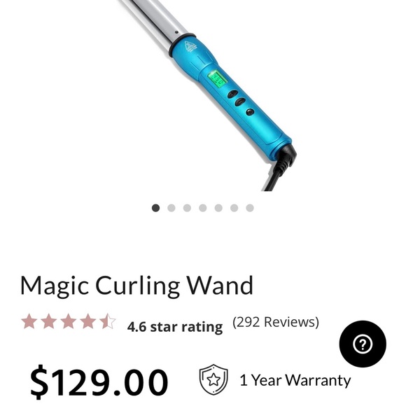 NUME MAGIC CURLING WAND - Picture 4 of 4